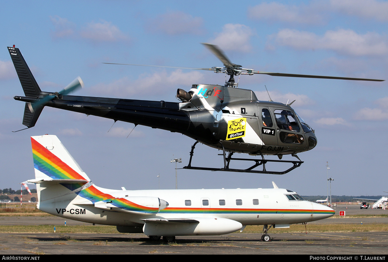 Aircraft Photo of F-GJJH | Aerospatiale AS-350B-2 Ecureuil | HdF - Hélicoptères de France | AirHistory.net #277166