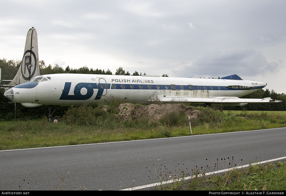 Aircraft Photo of SP-LHE | Tupolev Tu-134A | LOT Polish Airlines - Polskie Linie Lotnicze | AirHistory.net #277167
