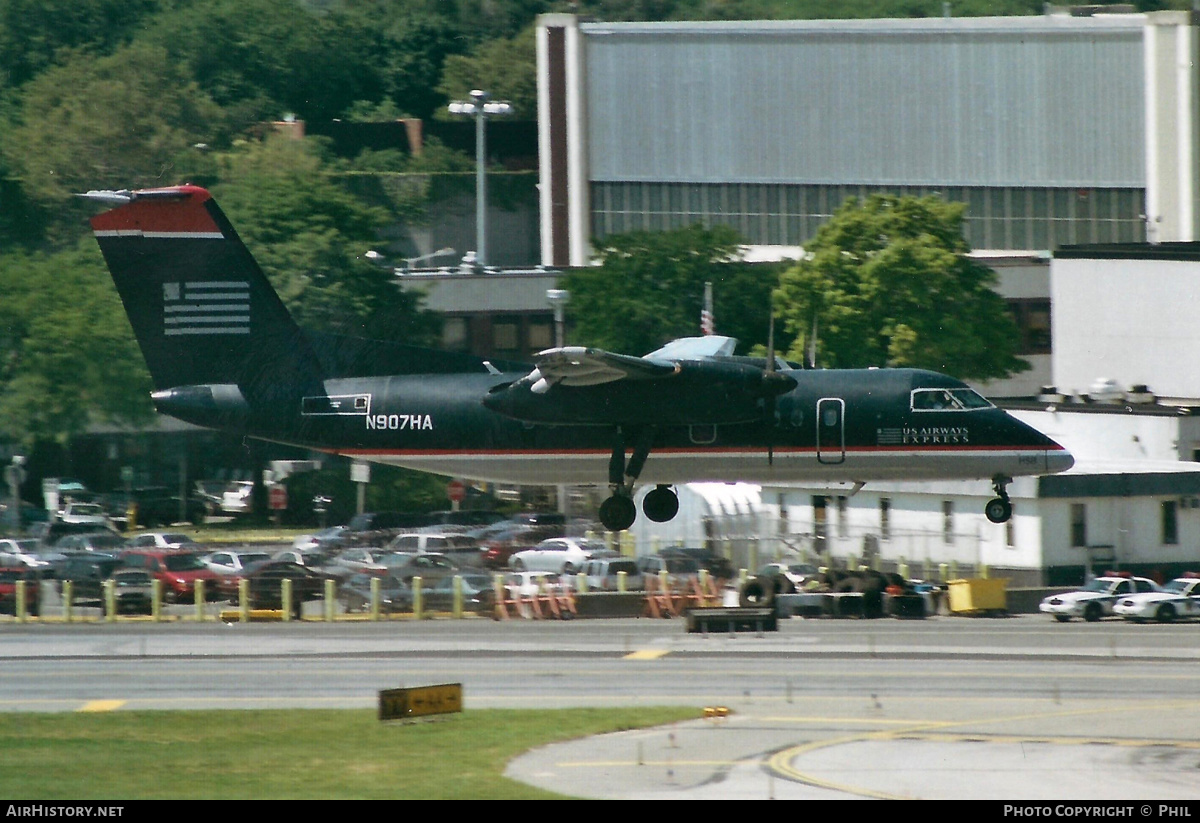 Aircraft Photo of N907HA | De Havilland Canada DHC-8-102 Dash 8 | US Airways Express | AirHistory.net #277172