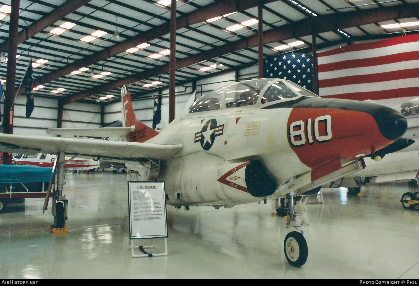 Aircraft Photo of 156702 | North American T-2A Buckeye | USA - Navy | AirHistory.net #277175