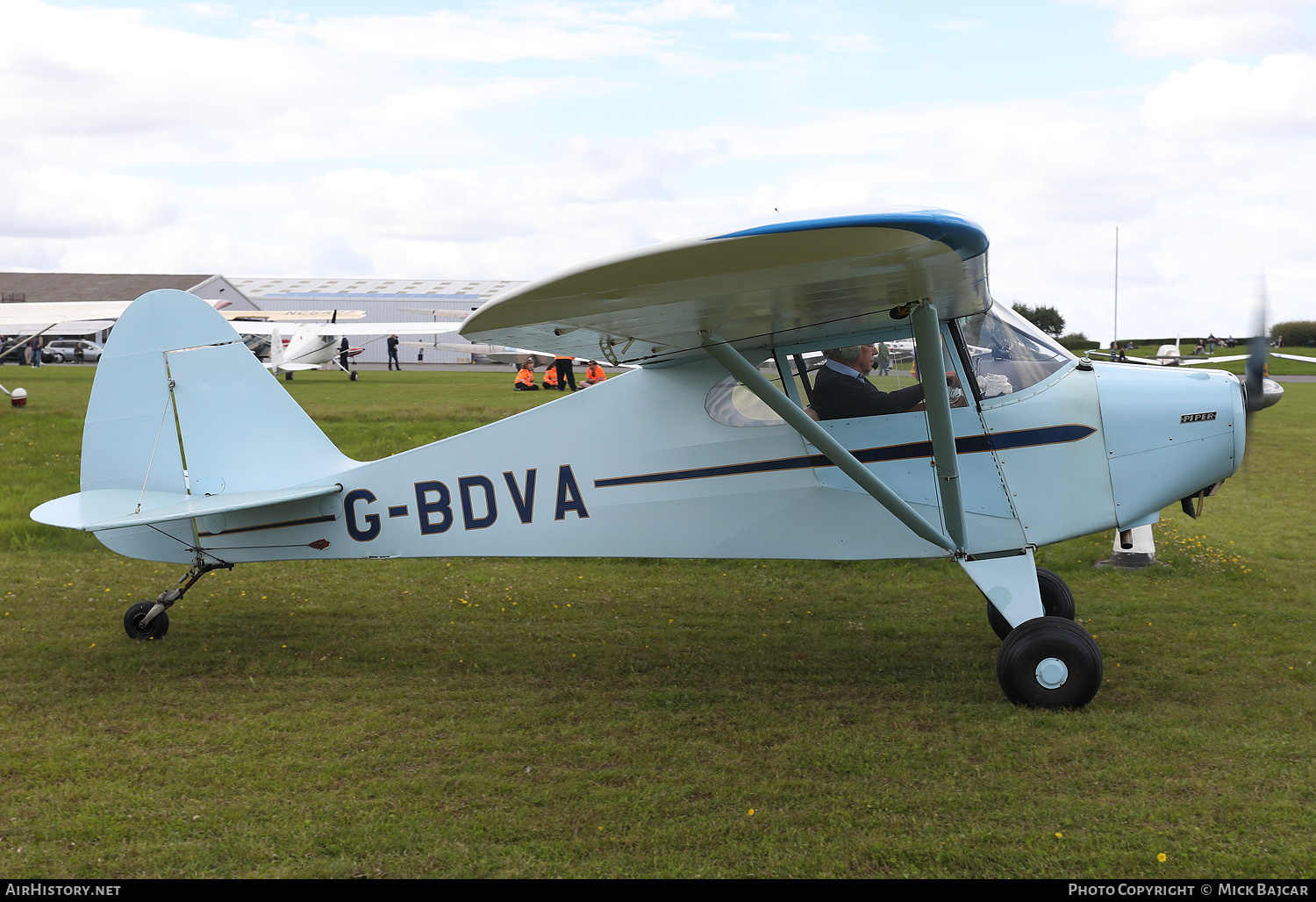 Aircraft Photo of G-BDVA | Piper PA-17 Vagabond | AirHistory.net #277187