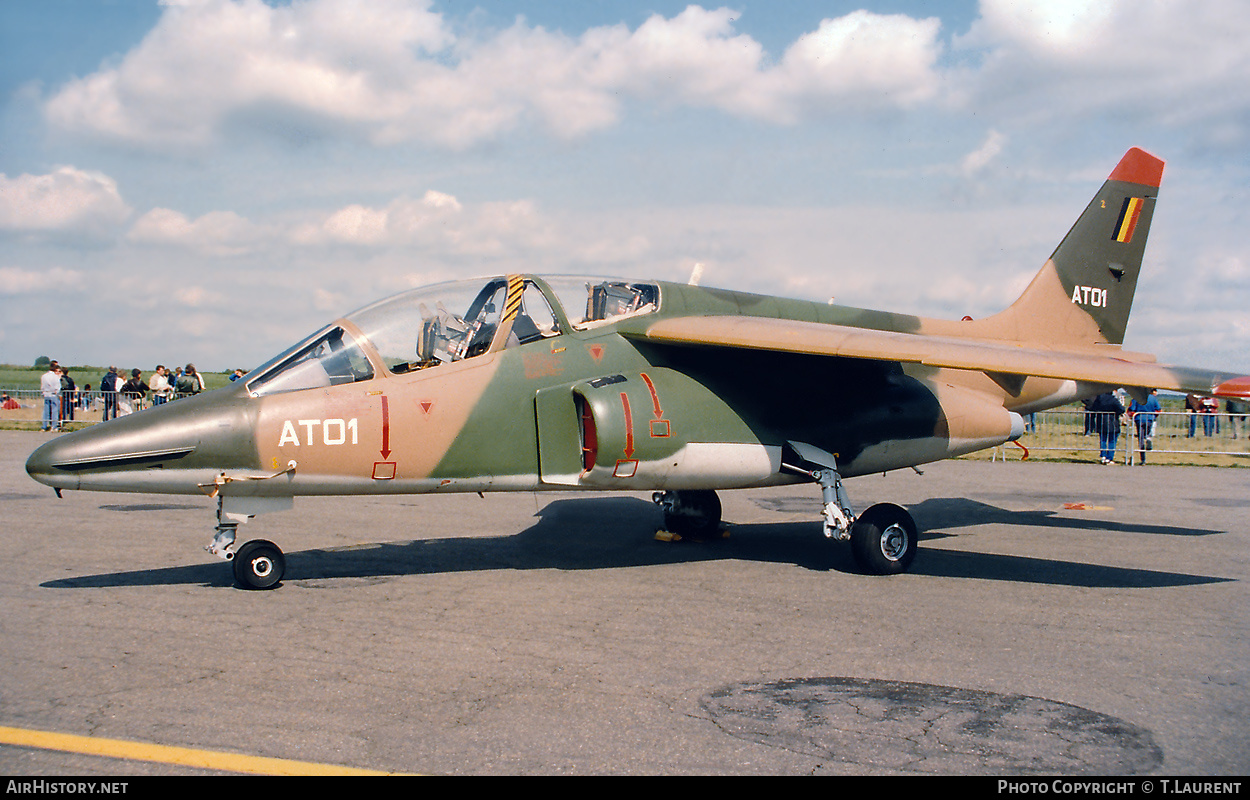 Aircraft Photo of AT01 | Dassault-Dornier Alpha Jet 1B | Belgium - Air Force | AirHistory.net #277194