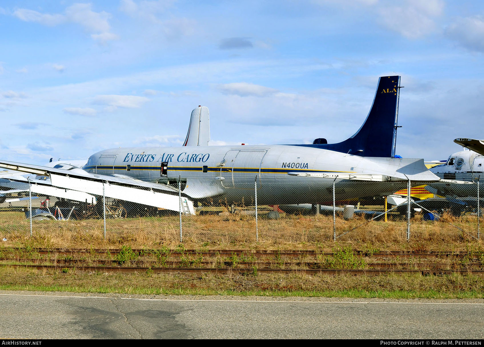 Aircraft Photo of N400UA | Douglas DC-6A | Everts Air Cargo | AirHistory.net #277197