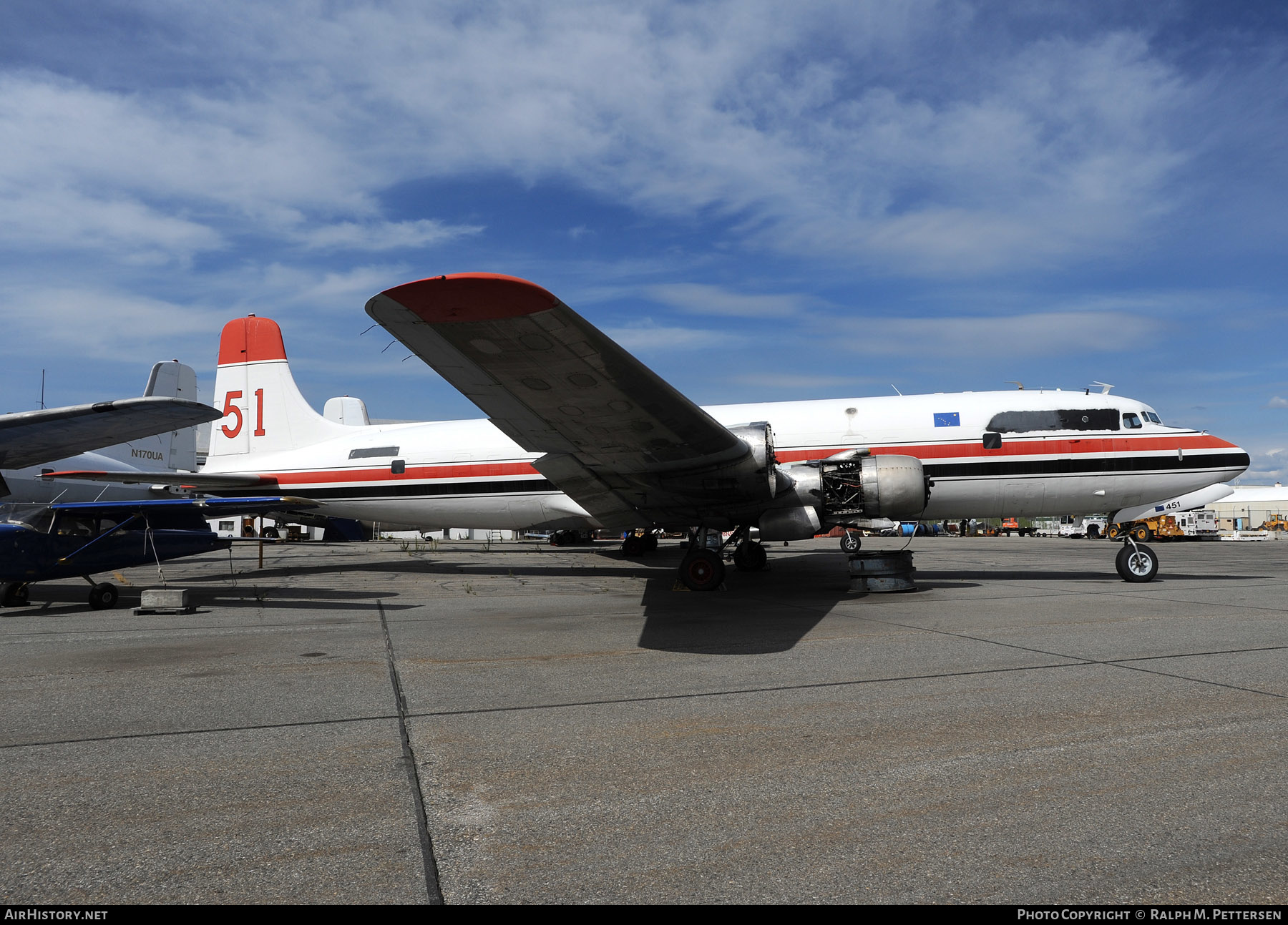 Aircraft Photo of N501YP | Douglas DC-6A(C) | AirHistory.net #277232