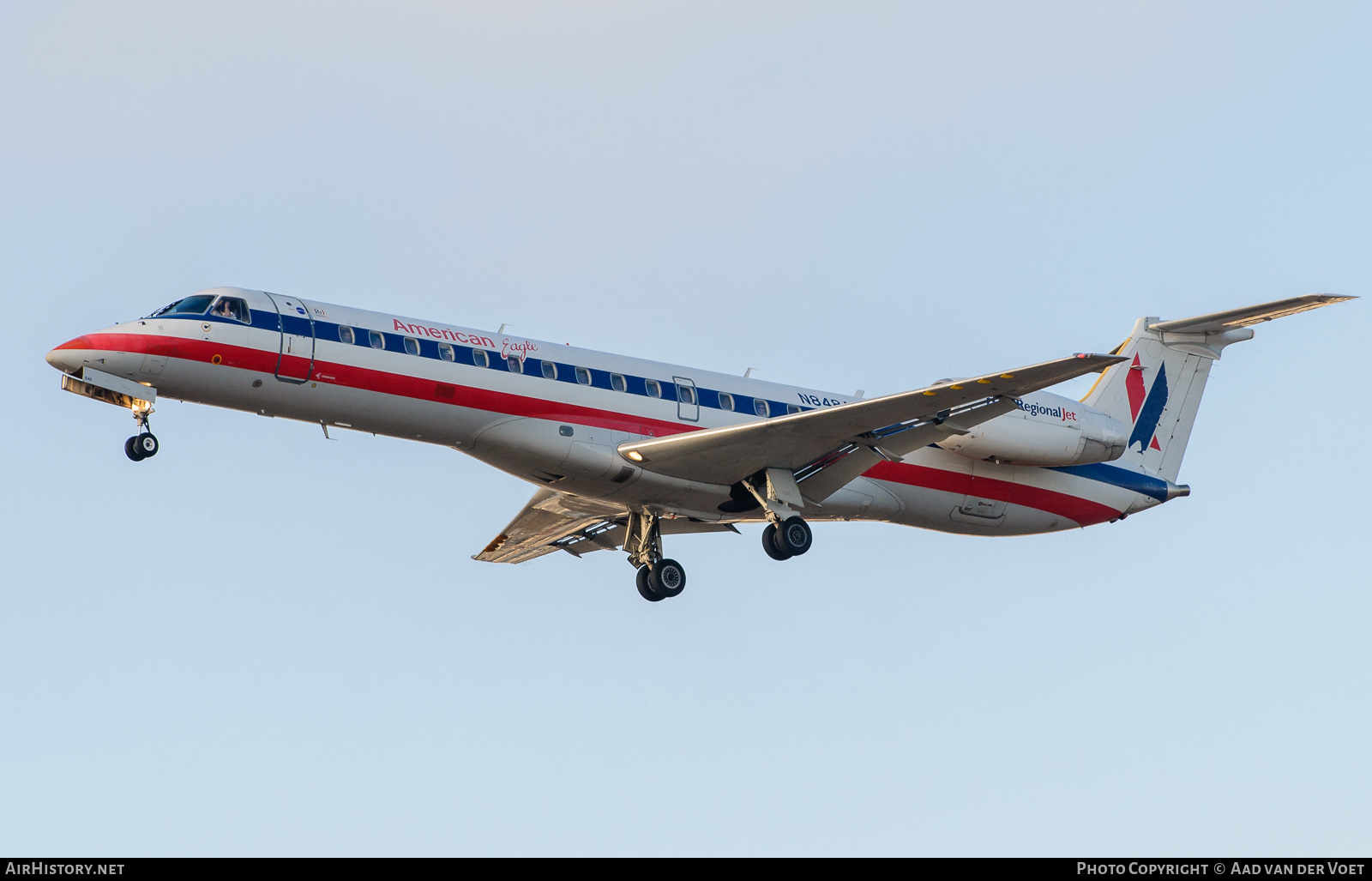 Aircraft Photo of N848AE | Embraer ERJ-140LR (EMB-135KL) | American Eagle | AirHistory.net #277238