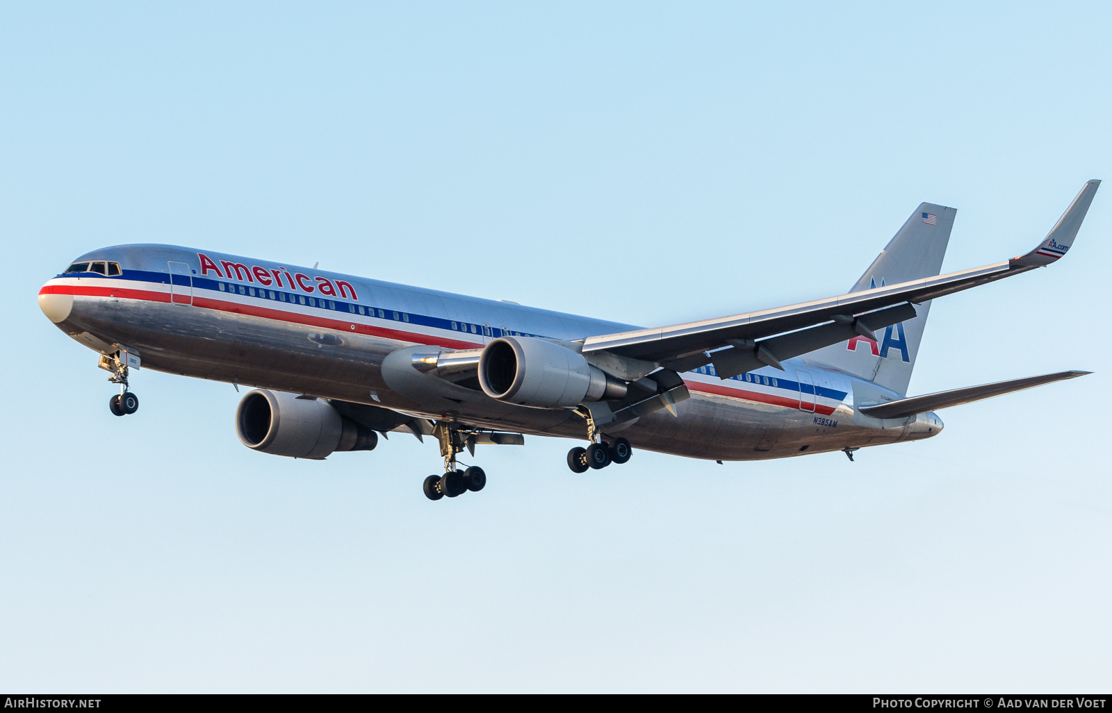 Aircraft Photo of N385AM | Boeing 767-323/ER | American Airlines | AirHistory.net #277243