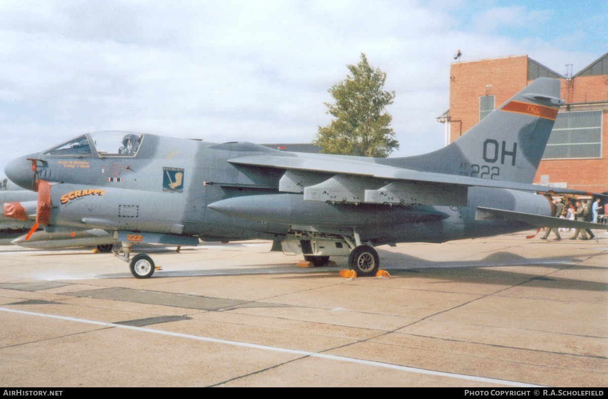 Aircraft Photo of 69-6222 / AF69-222 | LTV A-7D Corsair II | USA - Air Force | AirHistory.net #277246