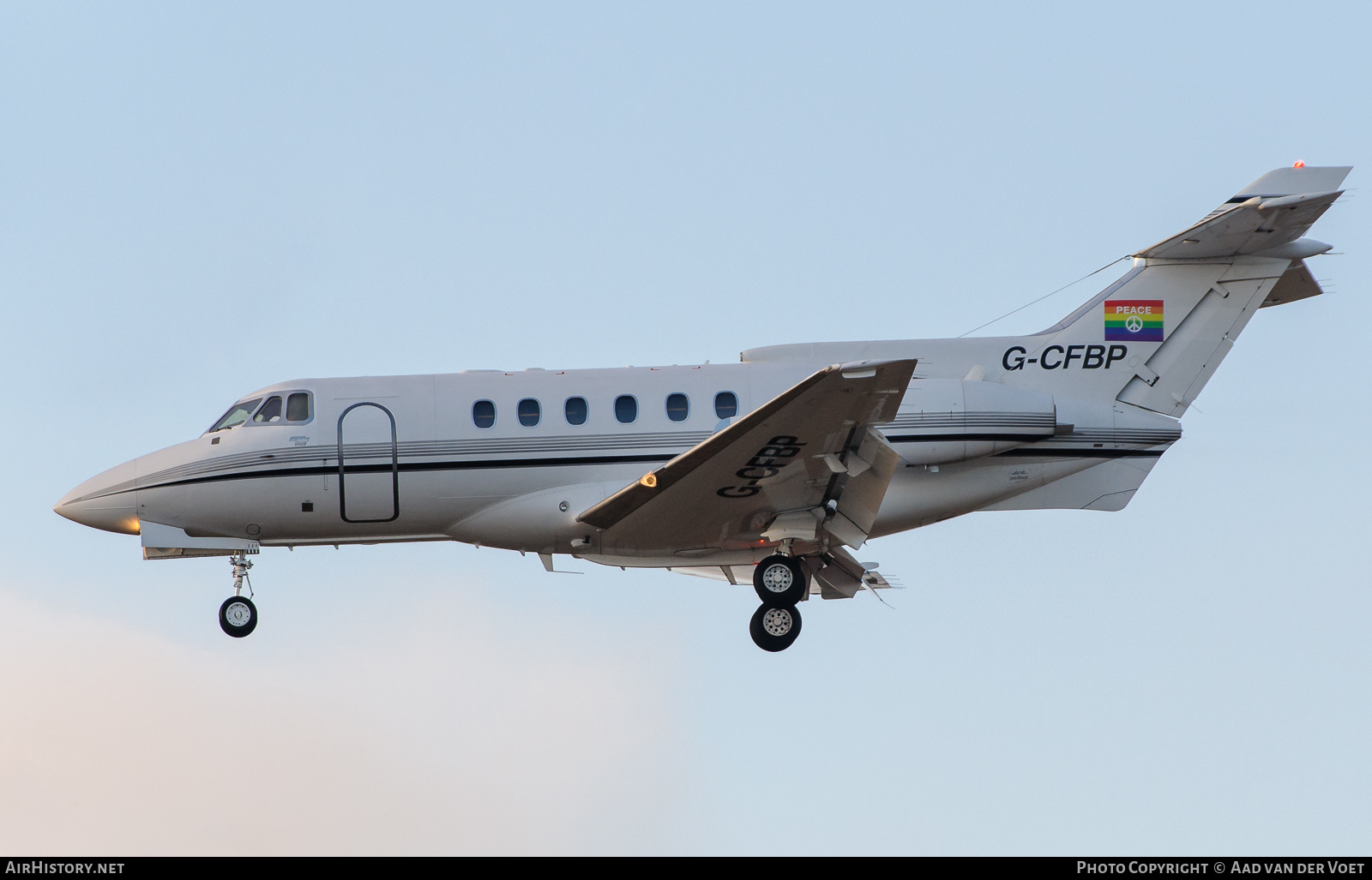 Aircraft Photo of G-CFBP | British Aerospace HS-125-700A | AirHistory.net #277248