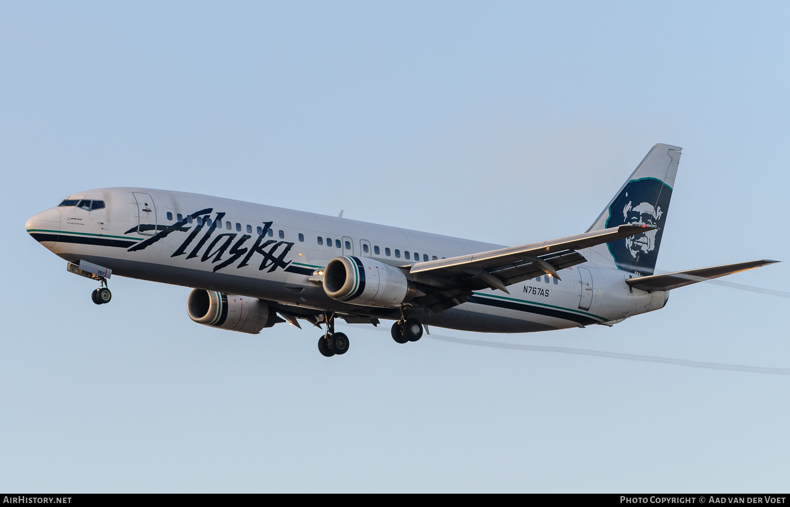 Aircraft Photo of N767AS | Boeing 737-490 | Alaska Airlines | AirHistory.net #277250