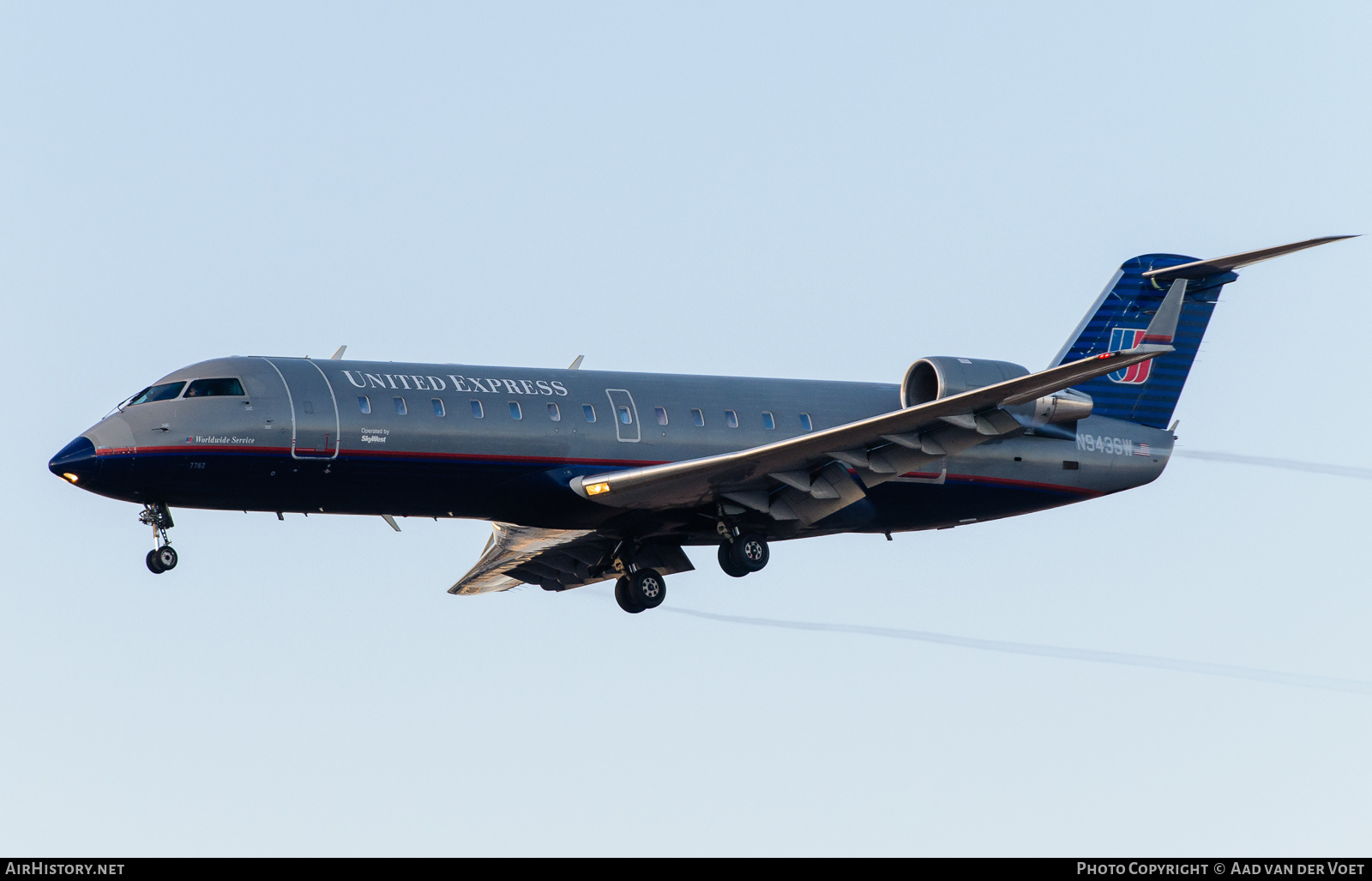 Aircraft Photo of N943SW | Bombardier CRJ-200LR (CL-600-2B19) | United Express | AirHistory.net #277252