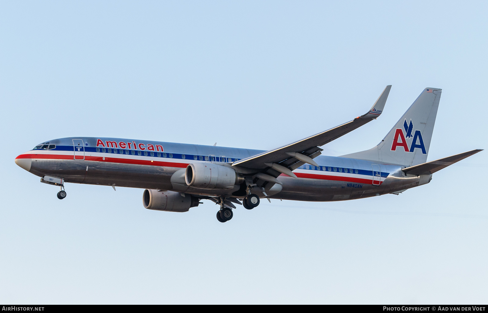 Aircraft Photo of N940AN | Boeing 737-823 | American Airlines | AirHistory.net #277267