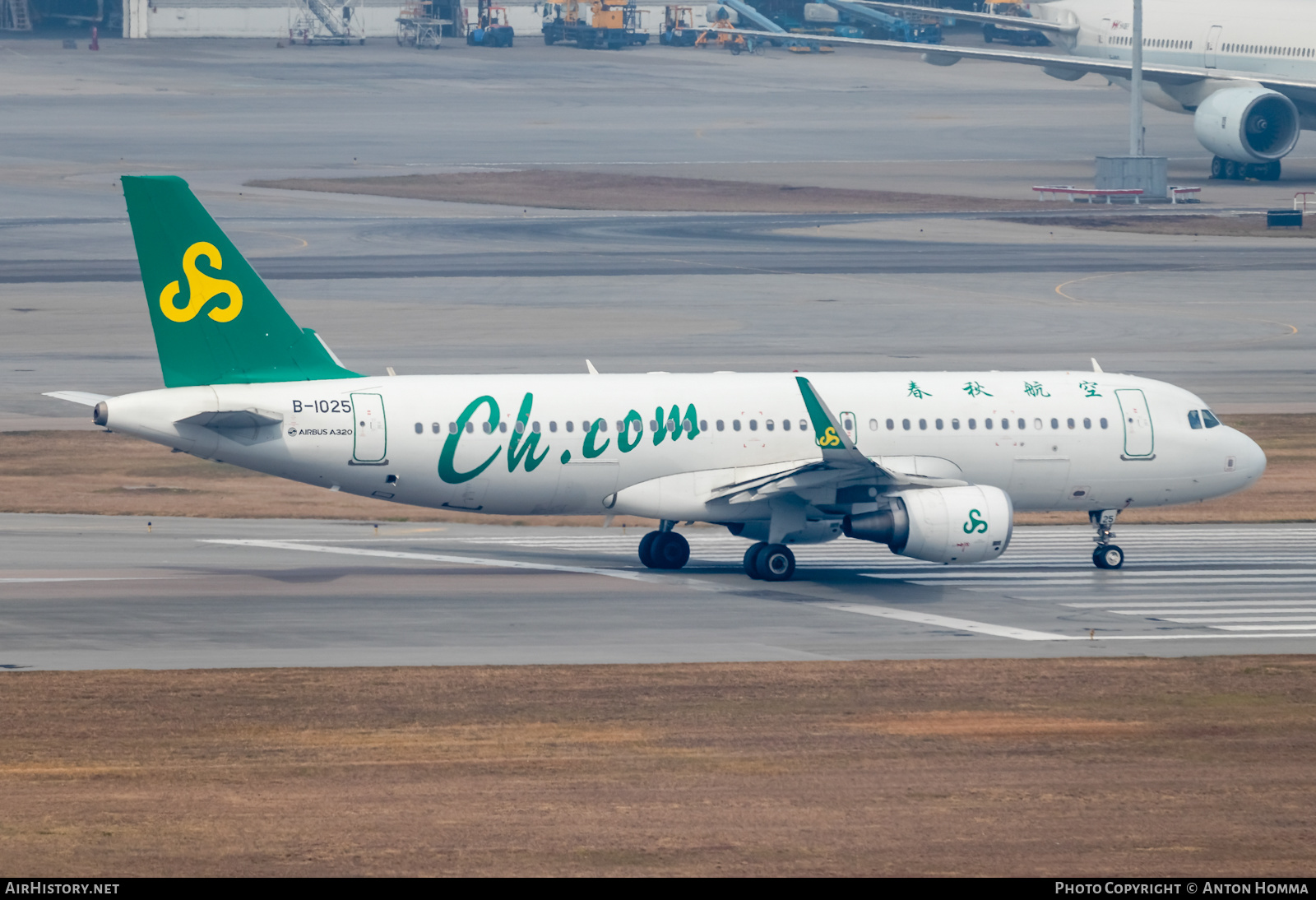 Aircraft Photo of B-1025 | Airbus A320-214 | Spring Airlines | AirHistory.net #277279