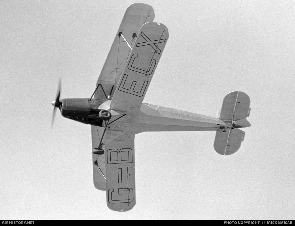 Aircraft Photo of G-BECX | CASA 1.131E Jungmann | AirHistory.net #277289