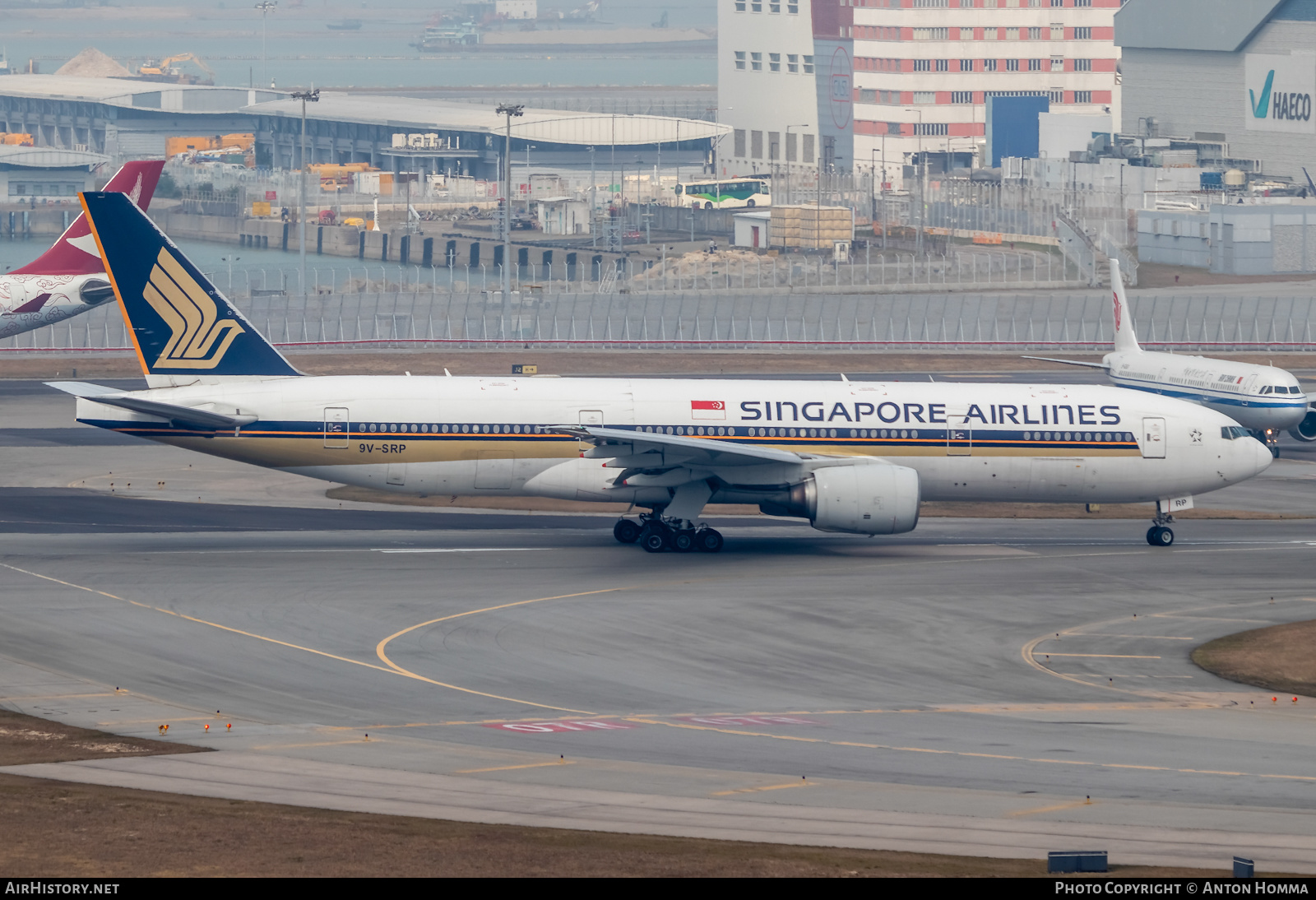 Aircraft Photo of 9V-SRP | Boeing 777-212/ER | Singapore Airlines | AirHistory.net #277293