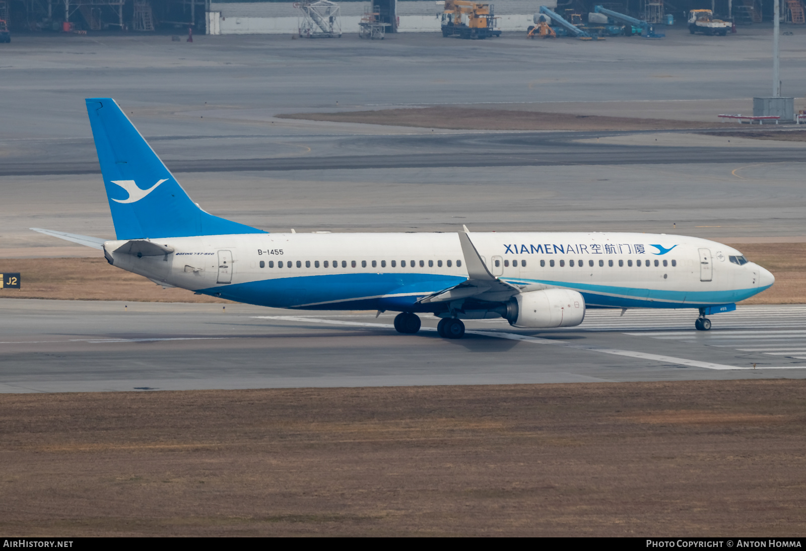 Aircraft Photo of B-1455 | Boeing 737-800 | Xiamen Airlines | AirHistory.net #277306