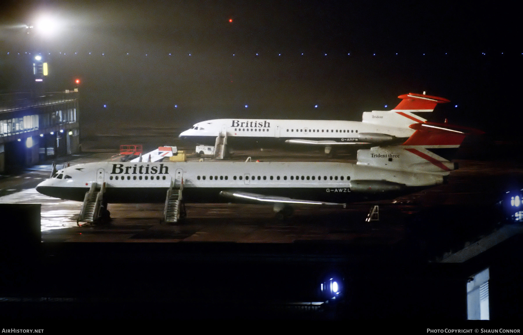 Aircraft Photo of G-AWZL | Hawker Siddeley HS-121 Trident 3B | British Airways | AirHistory.net #277307