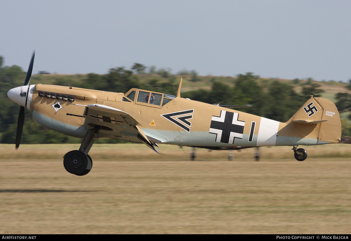 Aircraft Photo of G-AWHE | Hispano HA-1112-M1L Buchon | Germany - Air Force | AirHistory.net #277315
