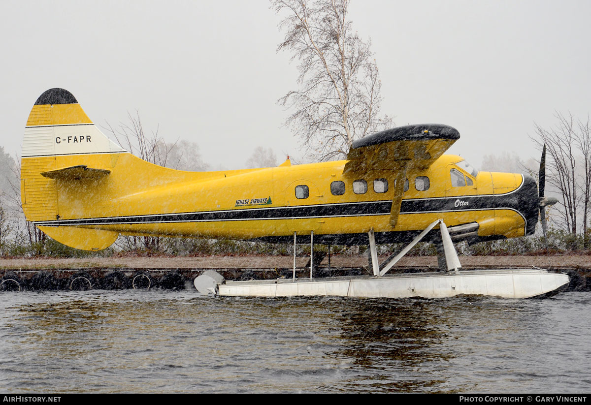 Aircraft Photo of C-FAPR | De Havilland Canada DHC-3 Otter | Ignace Airways | AirHistory.net #277322