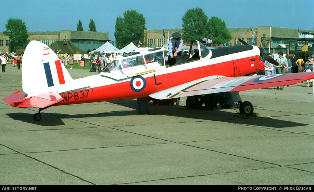 Aircraft Photo of WP837 | De Havilland DHC-1 Chipmunk T10 | UK - Air Force | AirHistory.net #277337