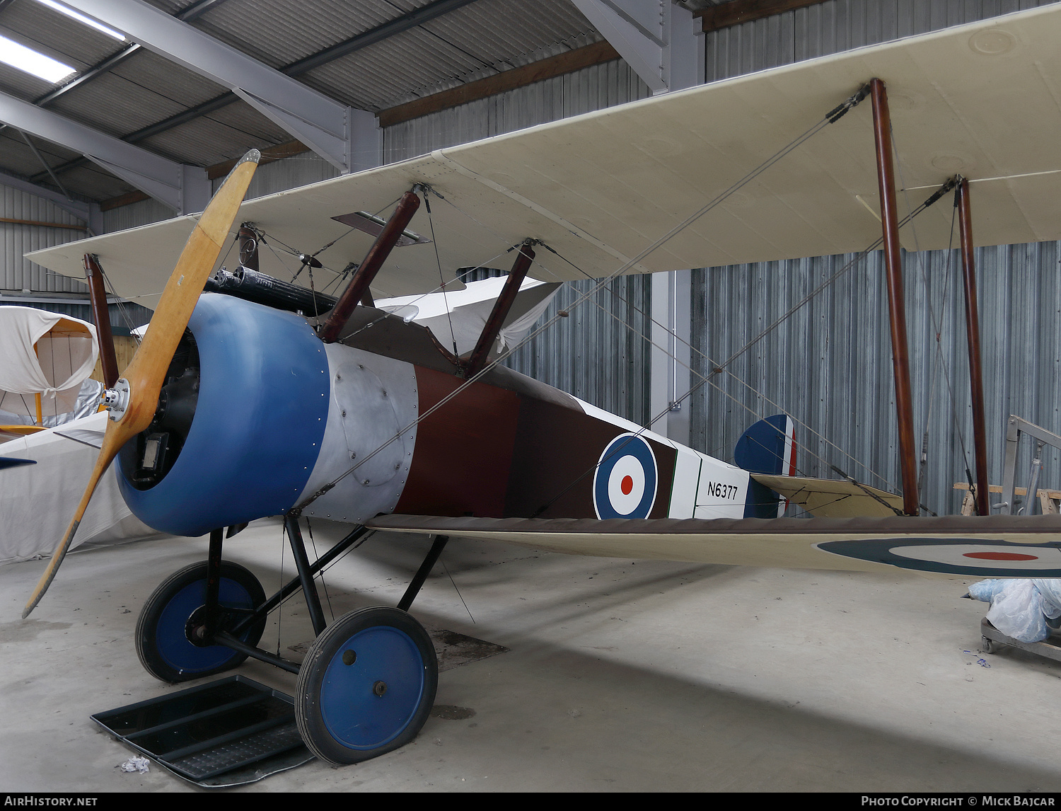 Aircraft Photo of G-BPOB / N6377 | Sopwith Camel (replica) | UK - Air Force | AirHistory.net #277347