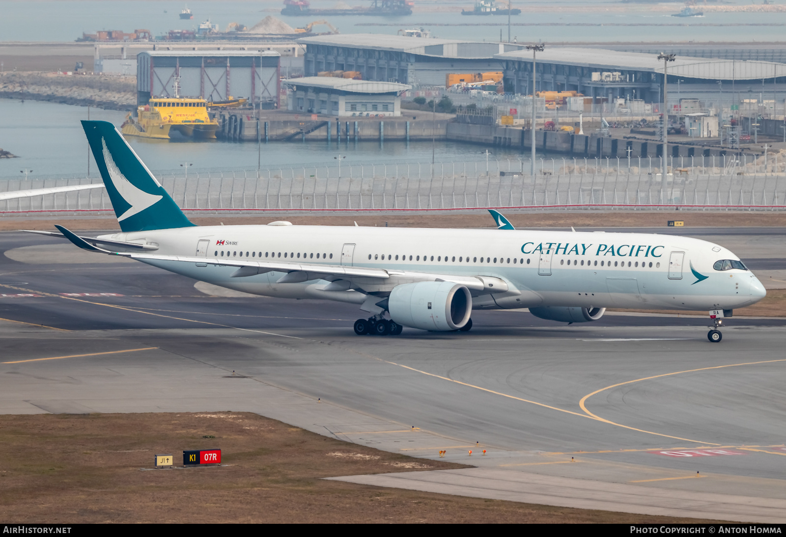 Aircraft Photo of B-LRA | Airbus A350-941 | Cathay Pacific Airways | AirHistory.net #277361