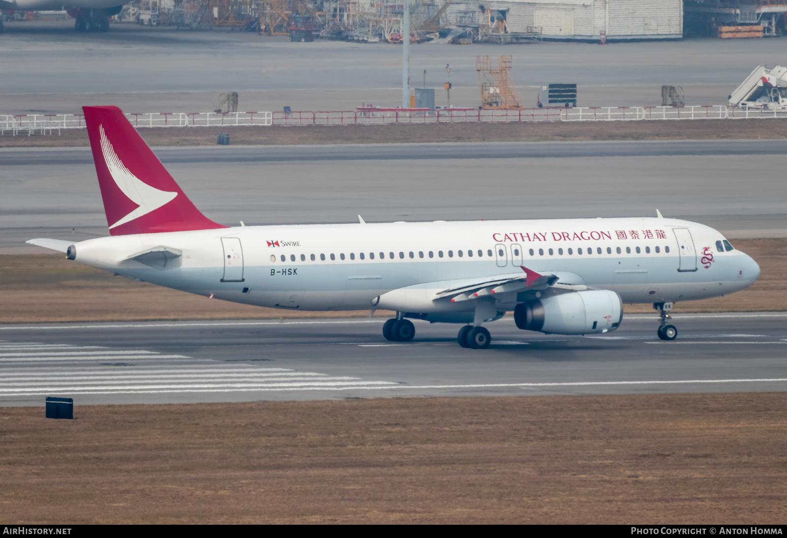 Aircraft Photo of B-HSK | Airbus A320-232 | Cathay Dragon Airways | AirHistory.net #277367