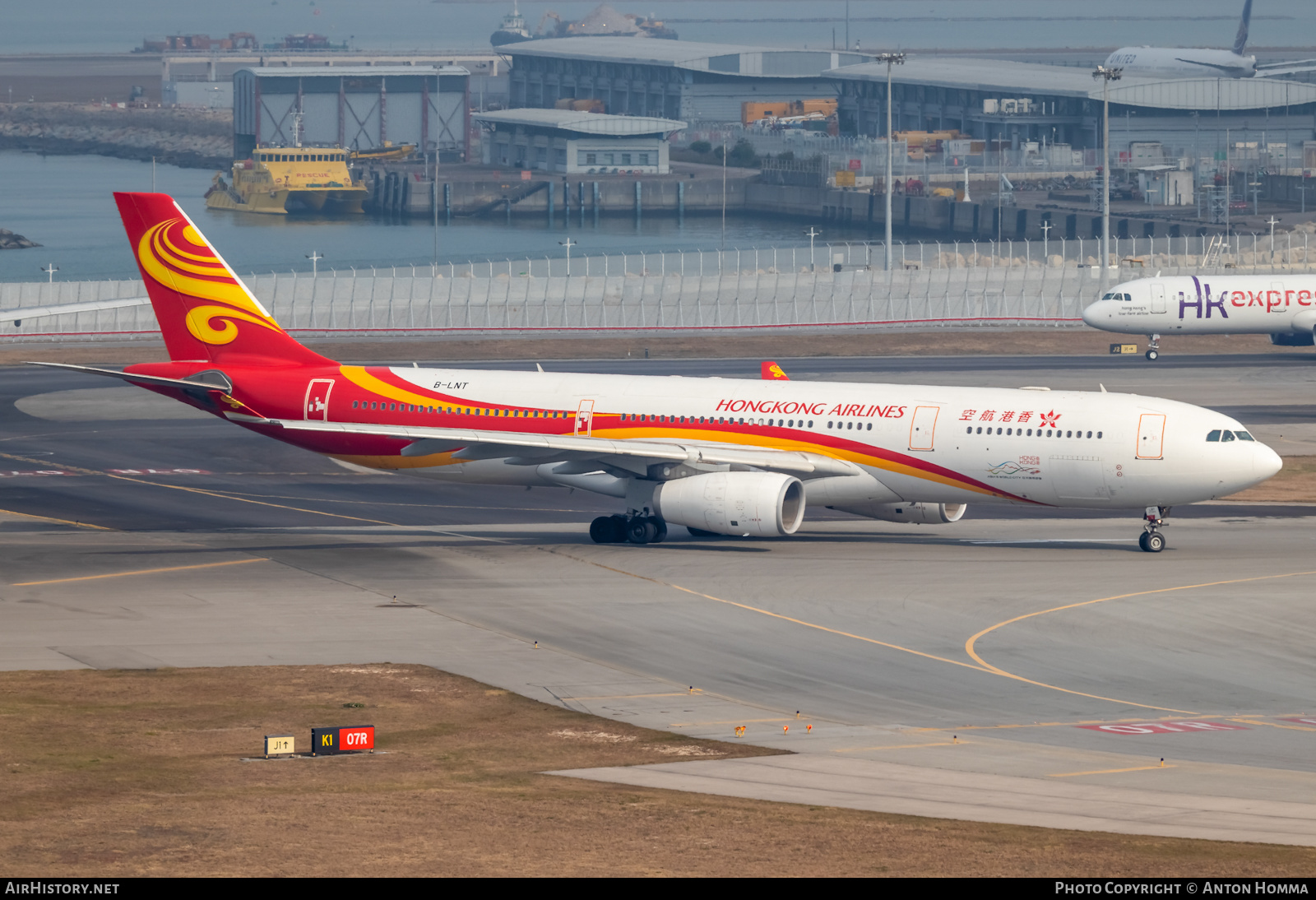 Aircraft Photo of B-LNT | Airbus A330-343E | Hong Kong Airlines | AirHistory.net #277369