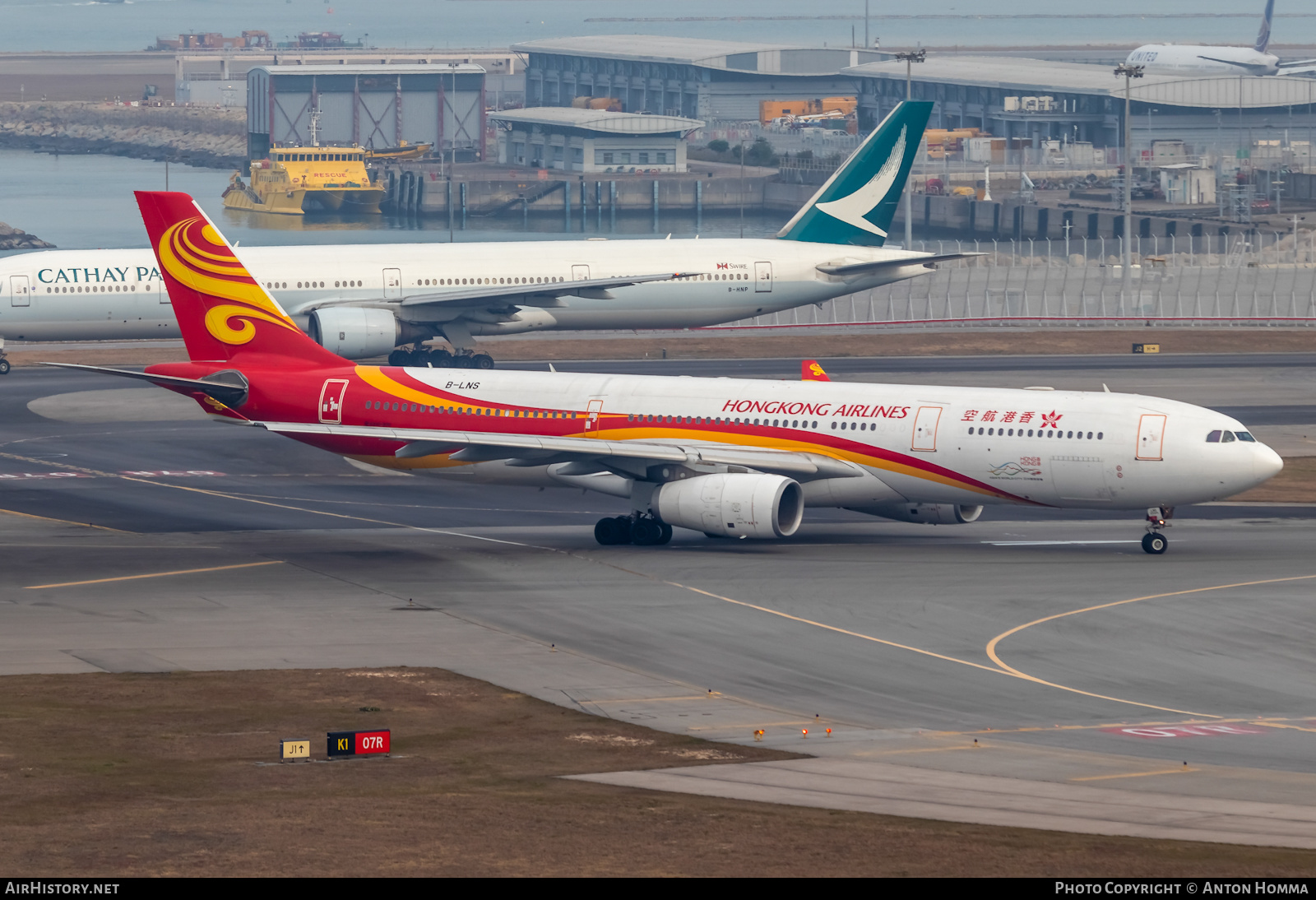 Aircraft Photo of B-LNS | Airbus A330-343E | Hong Kong Airlines | AirHistory.net #277378