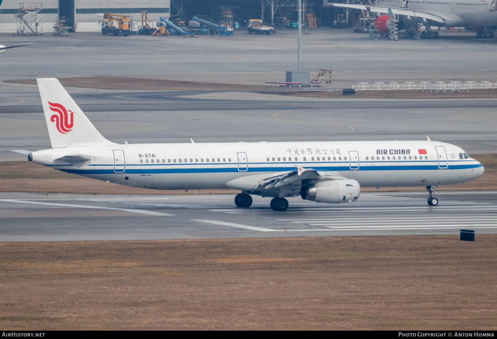Aircraft Photo of B-6741 | Airbus A321-232 | Air China | AirHistory.net #277390