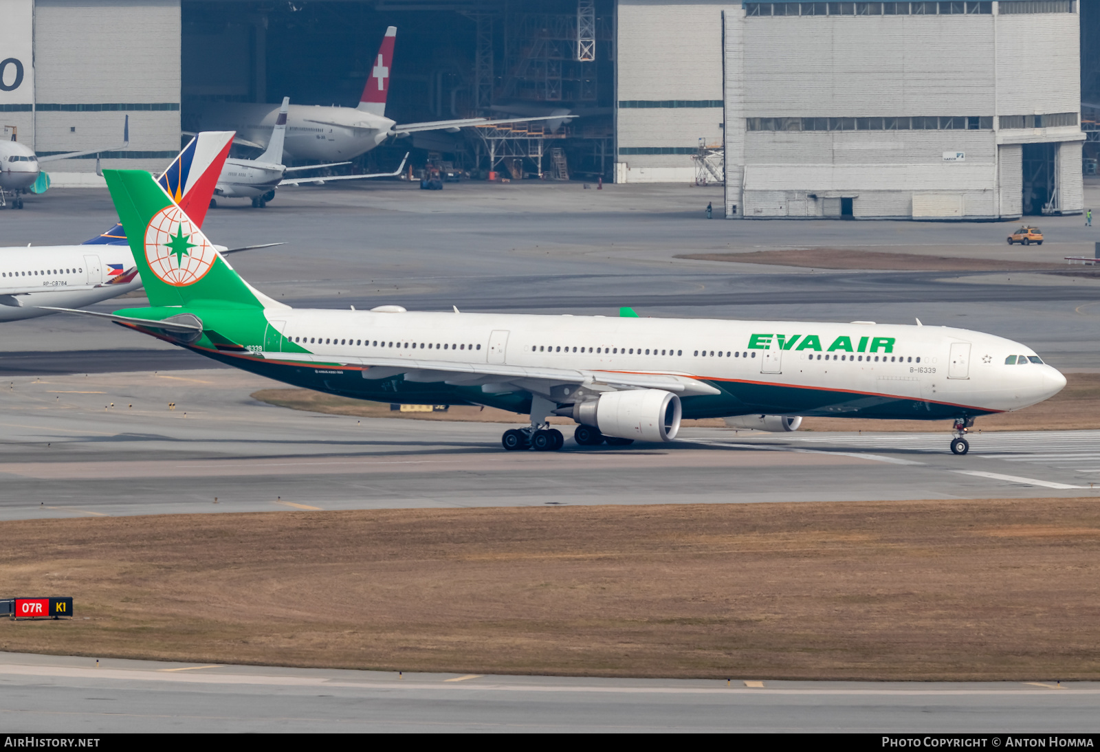 Aircraft Photo of B-16339 | Airbus A330-302E | EVA Air | AirHistory.net #277409