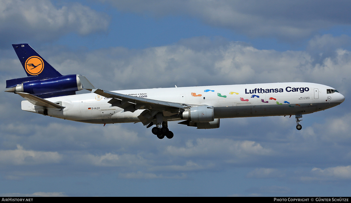 Aircraft Photo of D-ALCH | McDonnell Douglas MD-11F | Lufthansa Cargo | AirHistory.net #277417