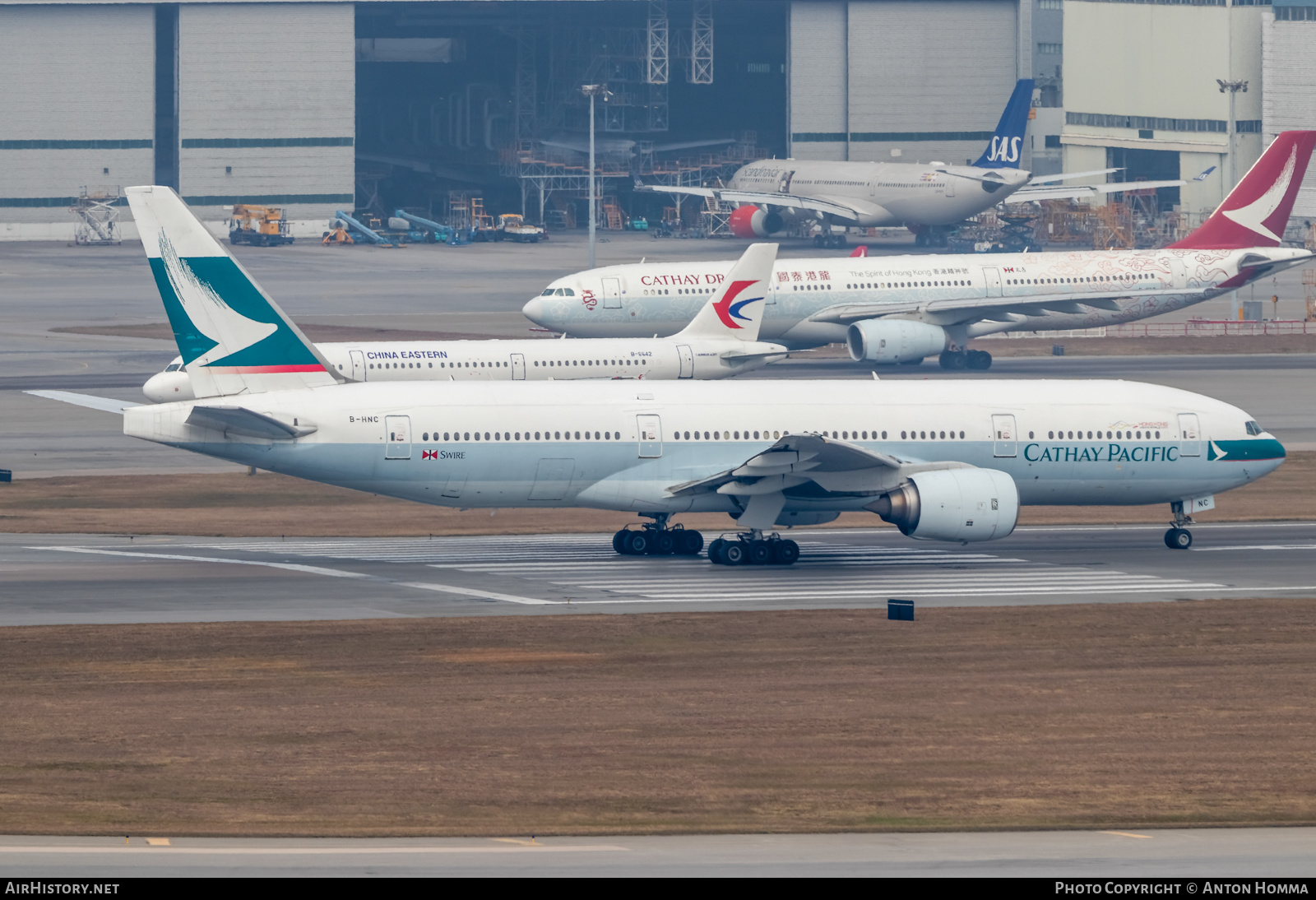 Aircraft Photo of B-HNC | Boeing 777-267 | Cathay Pacific Airways | AirHistory.net #277432