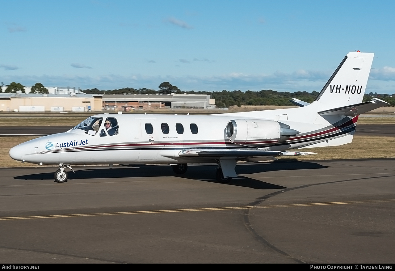 Aircraft Photo of VH-NOU | Cessna 501 Citation I/SP | AustAir Jet | AirHistory.net #277438