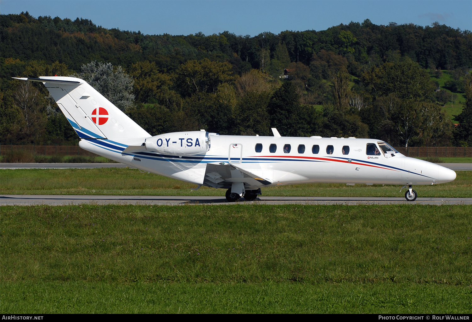 Aircraft Photo of OY-TSA | Cessna 525B CitationJet CJ3 | Nilan | AirHistory.net #277446