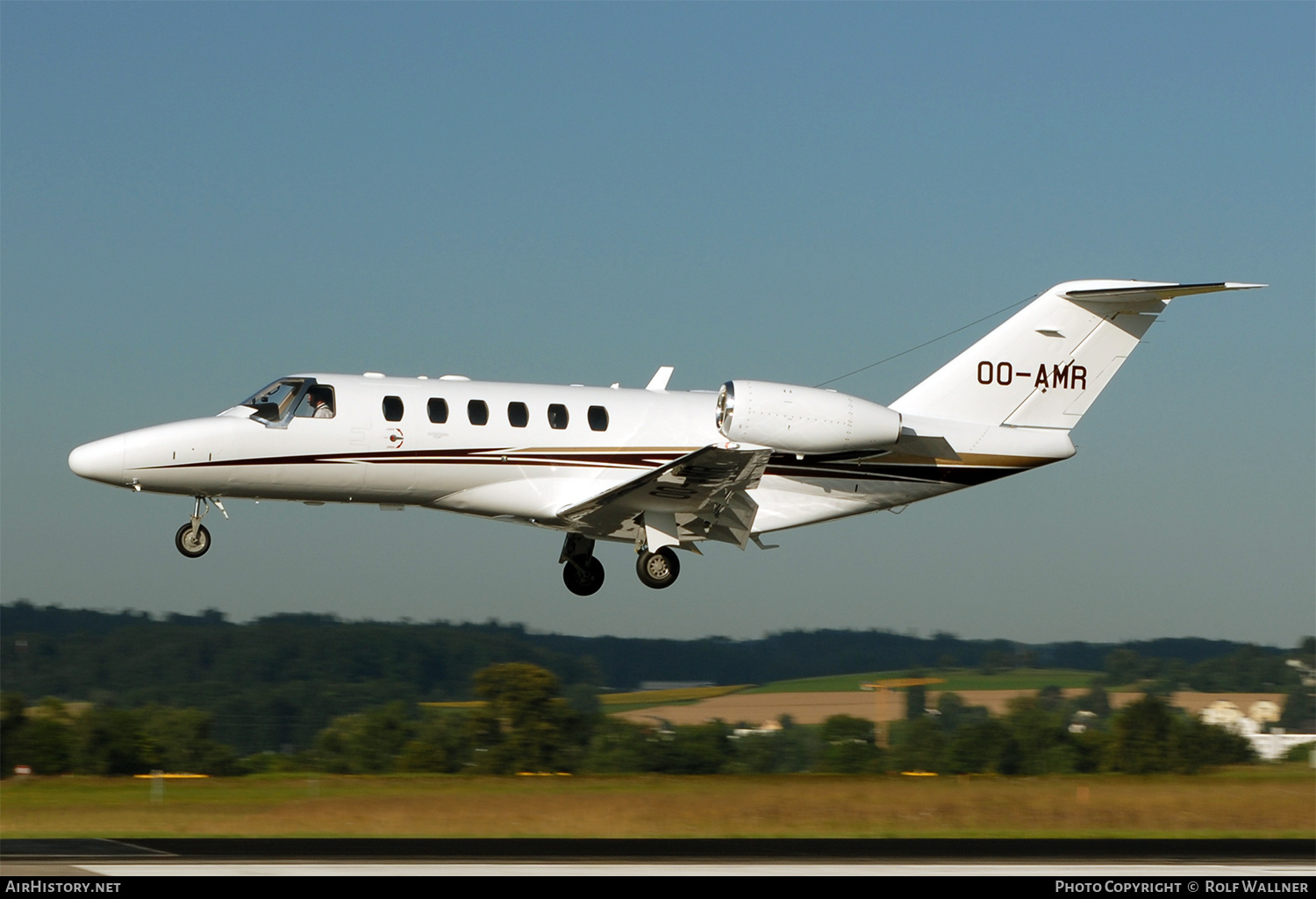 Aircraft Photo of OO-AMR | Cessna 525A CitationJet CJ2+ | AirHistory.net #277452