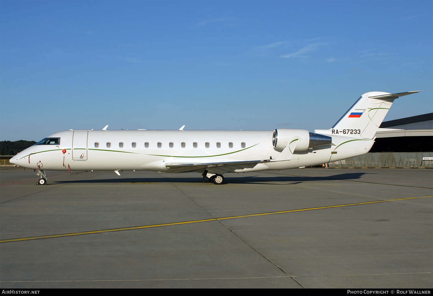 Aircraft Photo of RA-67233 | Bombardier Challenger 850 (CRJ-200SE/CL-600-2B19) | AirHistory.net #277453