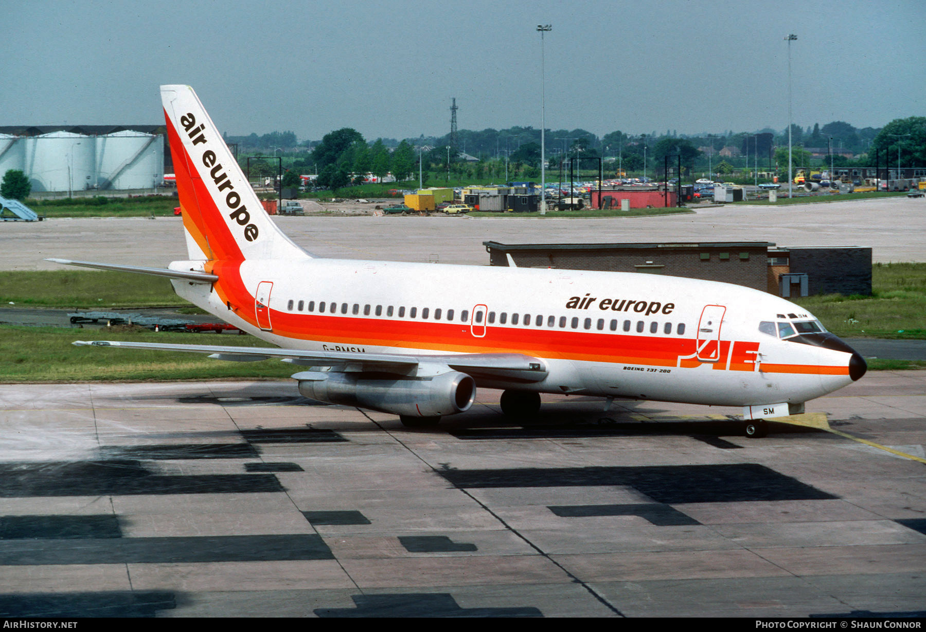 Aircraft Photo of G-BMSM | Boeing 737-2S3/Adv | Air Europe | AirHistory.net #277457