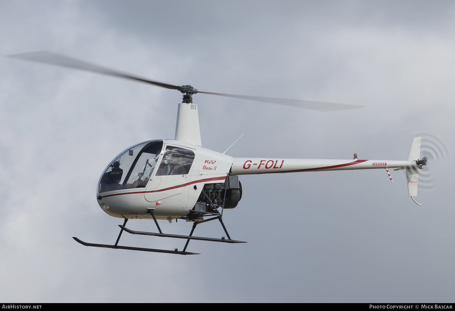 Aircraft Photo of G-FOLI | Robinson R-22 Beta | AirHistory.net #277467