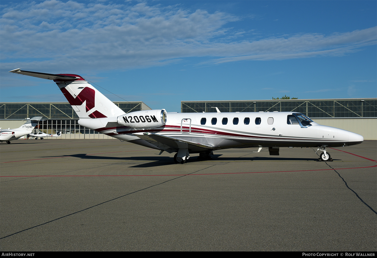 Aircraft Photo of N2006M | Cessna 525B CitationJet CJ3+ | AirHistory.net #277480