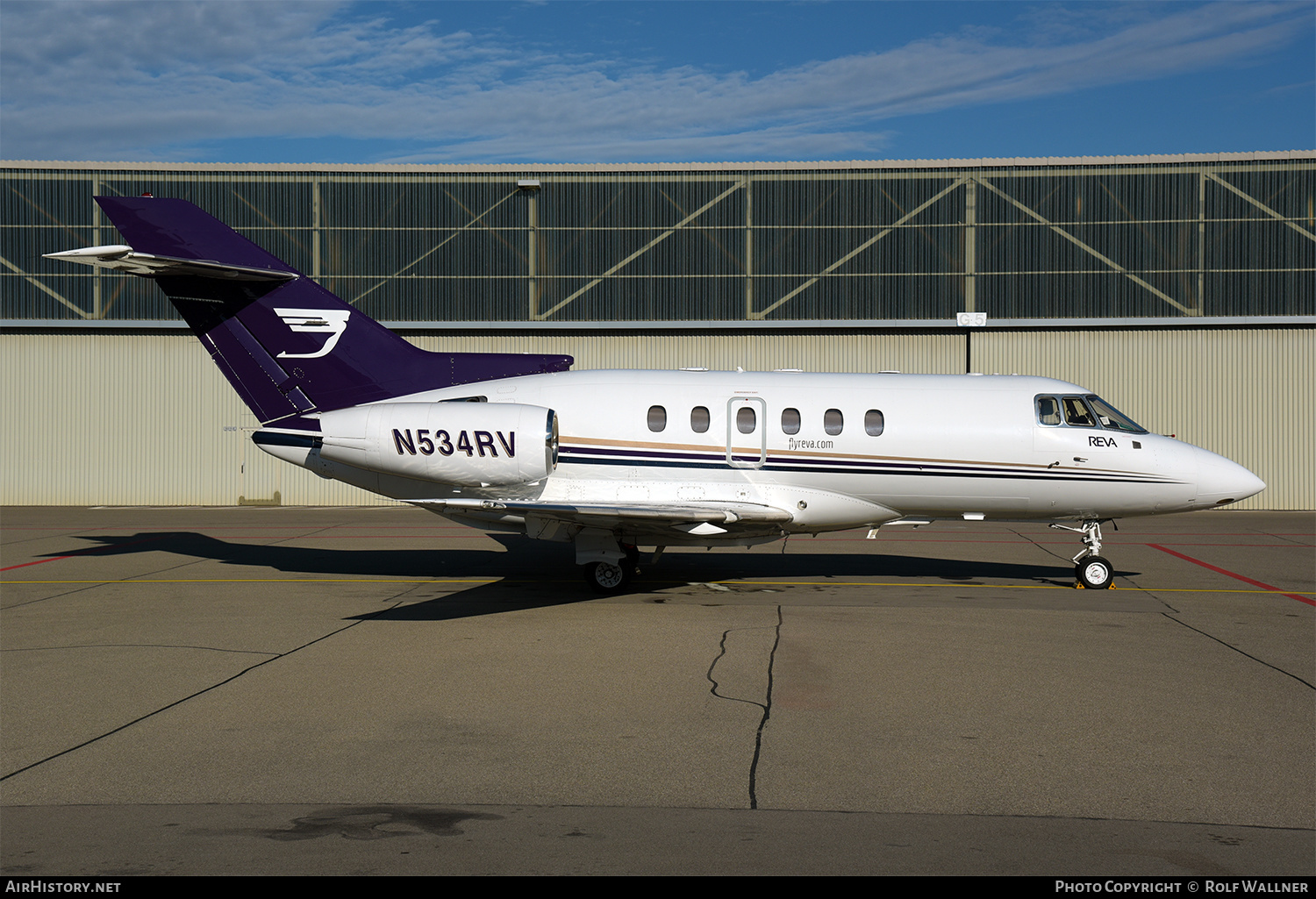 Aircraft Photo of N534RV | Raytheon Hawker 800XP | REVA | AirHistory.net #277482