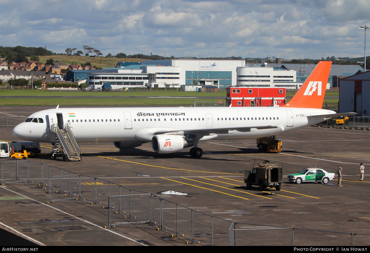 Aircraft Photo of VT-EAL | Airbus A321-211 | Indian Airlines | AirHistory.net #277495