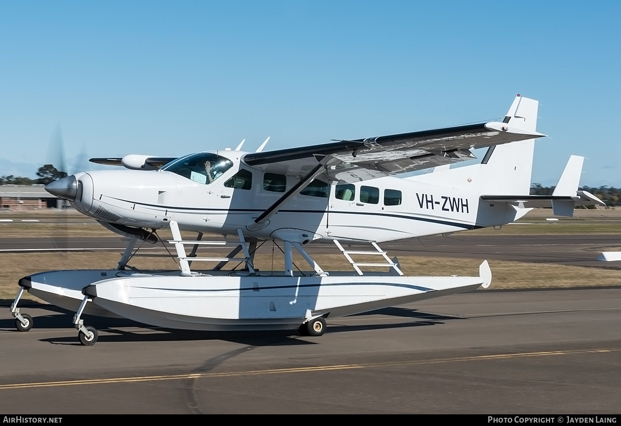 Aircraft Photo of VH-ZWH | Cessna 208 Caravan I | Sydney Seaplanes | AirHistory.net #277505