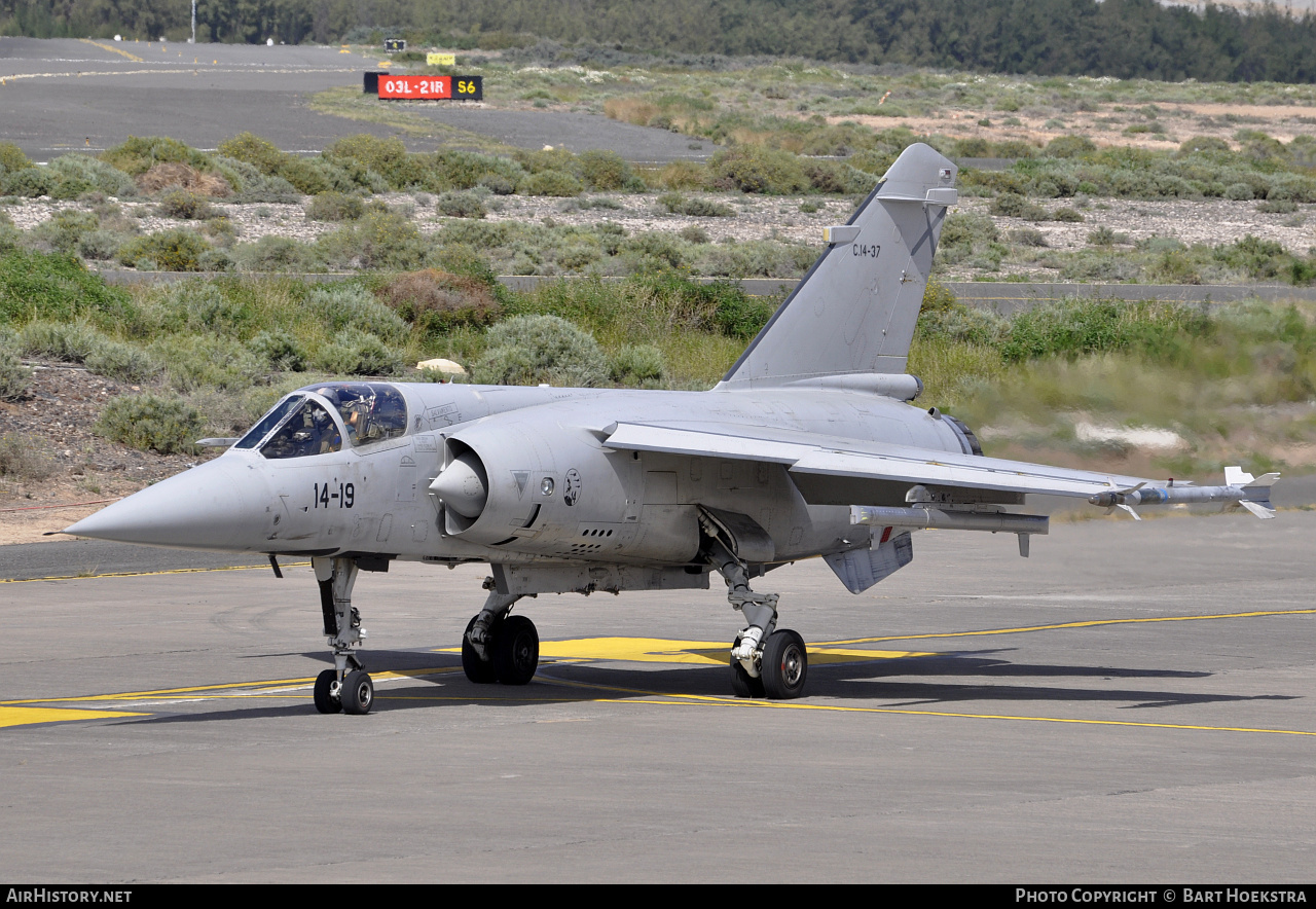 Aircraft Photo of C.14-37 | Dassault Mirage F1M | Spain - Air Force | AirHistory.net #277508