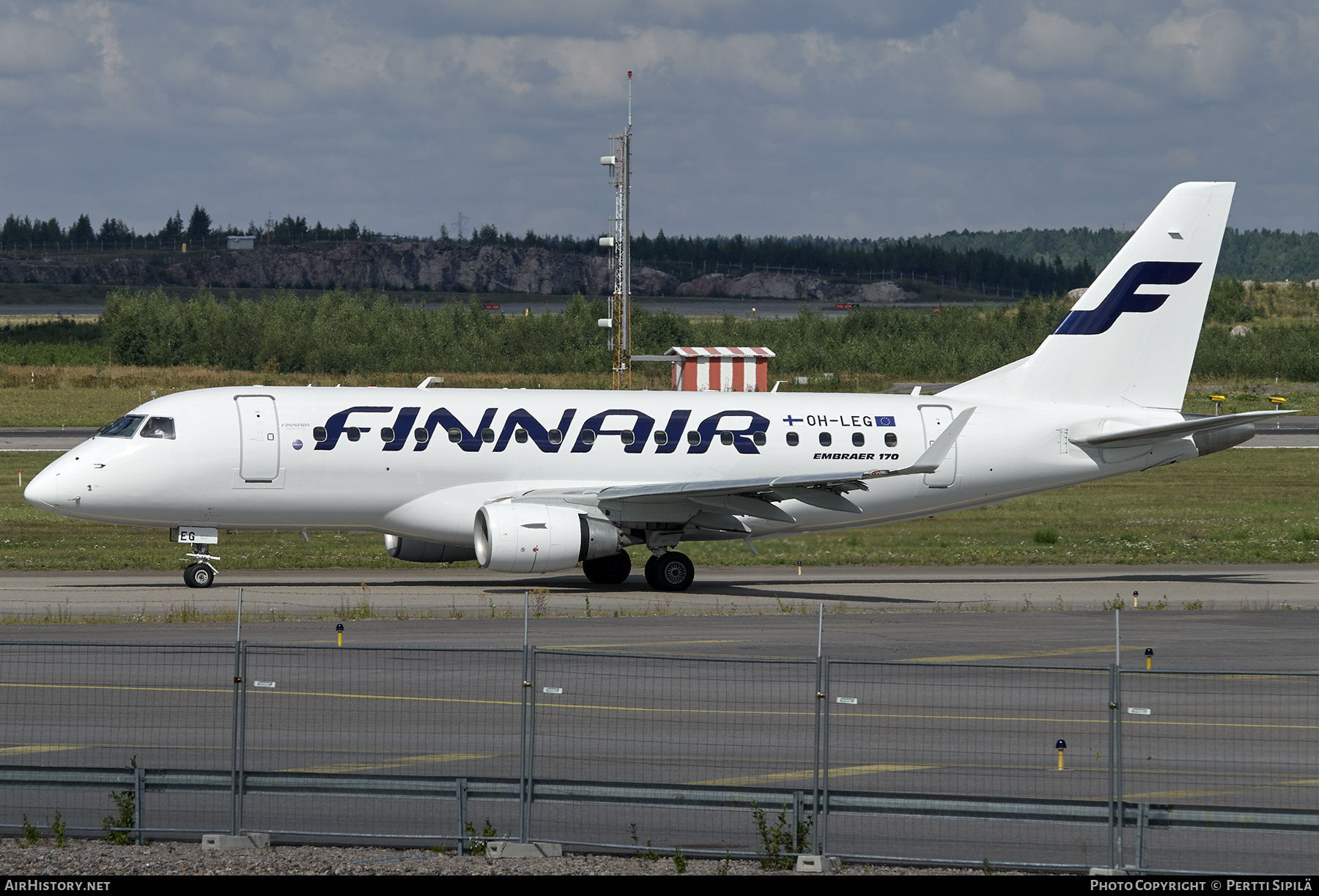 Aircraft Photo of OH-LEG | Embraer 170LR (ERJ-170-100LR) | Finnair | AirHistory.net #277529