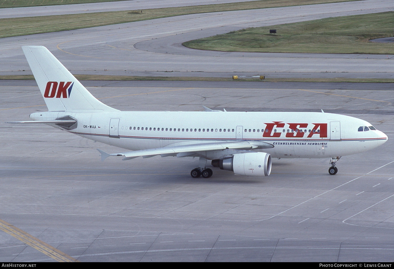 Aircraft Photo of OK-WAA | Airbus A310-304 | ČSA - Československé Aerolinie - Czechoslovak Airlines | AirHistory.net #277538