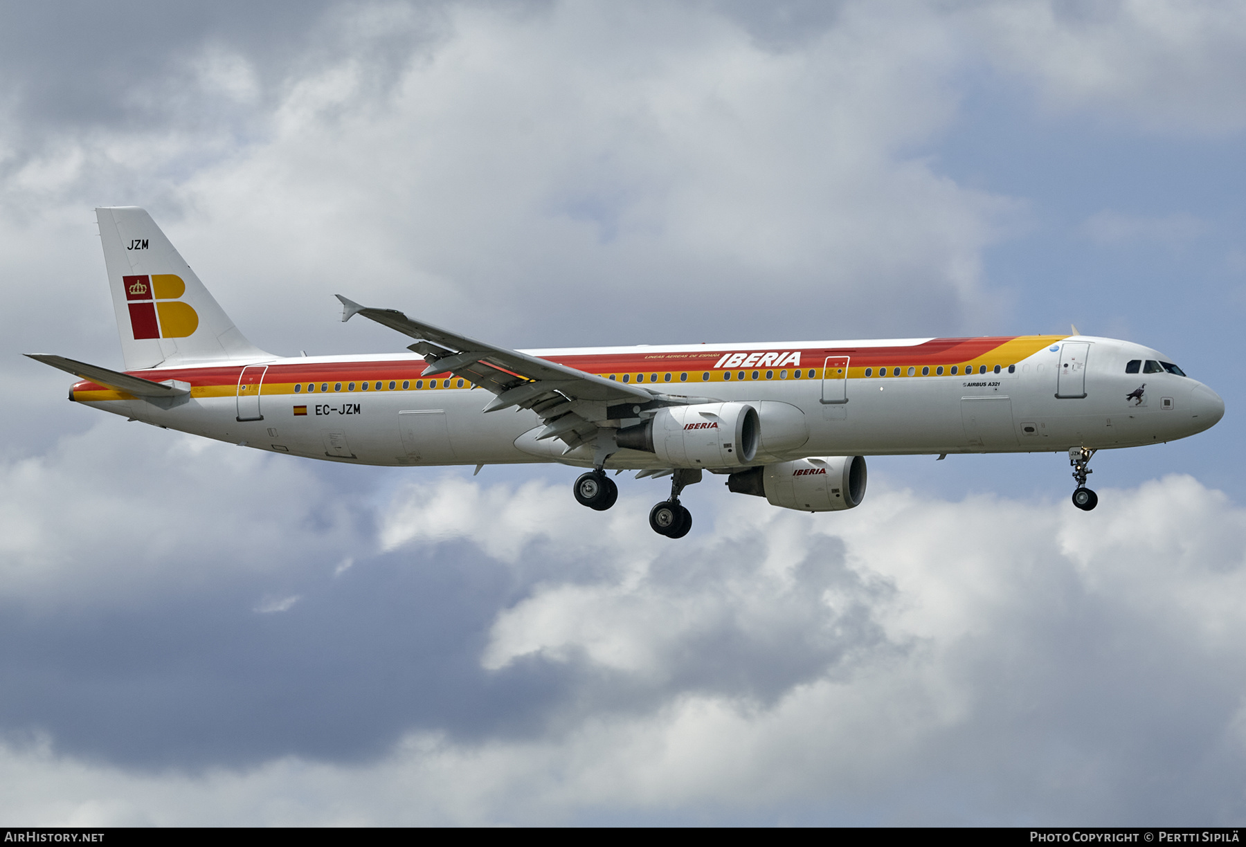 Aircraft Photo of EC-JZM | Airbus A321-212 | Iberia | AirHistory.net #277542