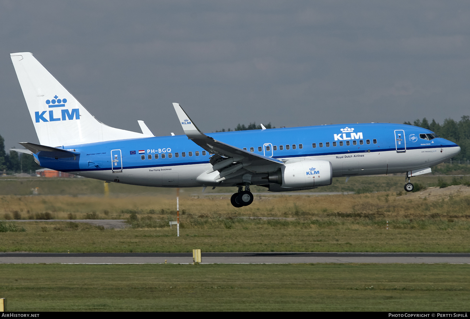 Aircraft Photo of PH-BGQ | Boeing 737-7K2 | KLM - Royal Dutch Airlines | AirHistory.net #277549