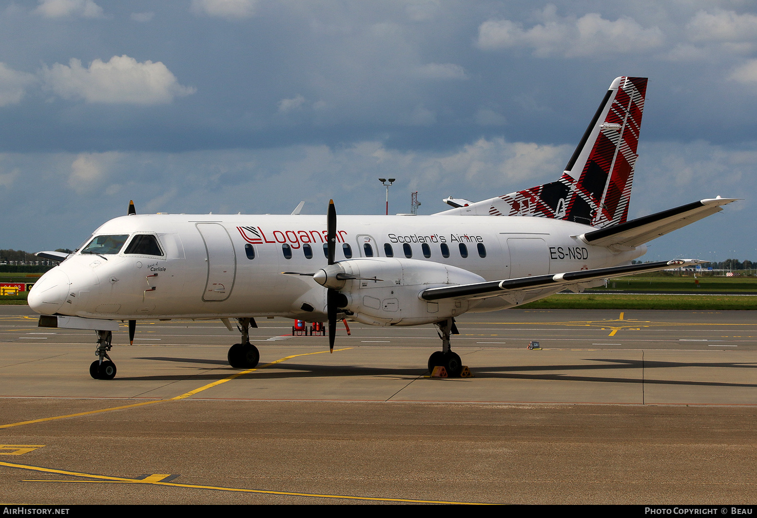 Aircraft Photo of ES-NSD | Saab 340B | Loganair | AirHistory.net #277559