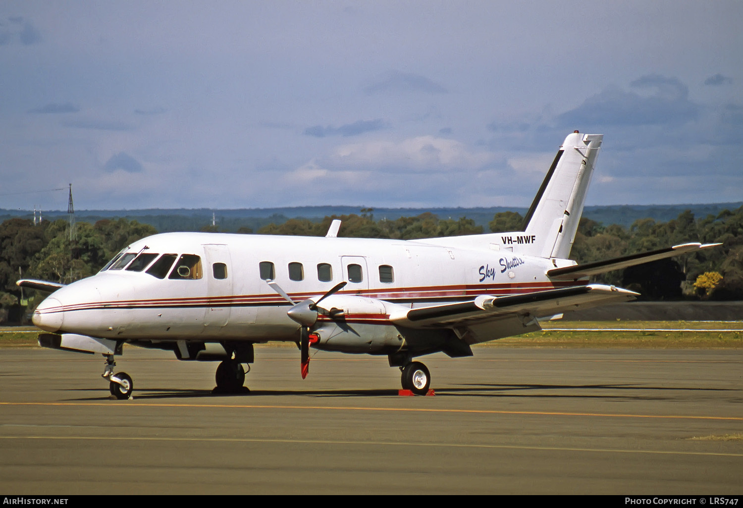 Aircraft Photo of VH-MWF | Embraer EMB-110P1 Bandeirante | Sky Shuttle | AirHistory.net #277572