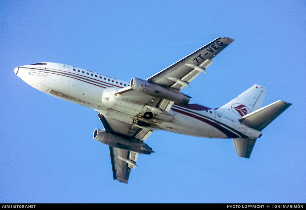 Aircraft Photo of 7T-VEG | Boeing 737-2D6/Adv | Air Algérie | AirHistory.net #277603